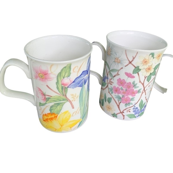 Floral Chintz Coffee Cup Set - Picture 2 of 10